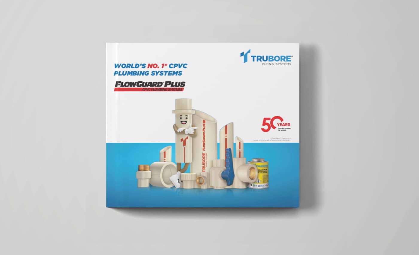 Product catalogue designing for Trubore Pipes Product catalogue designing for Trubore Pipes